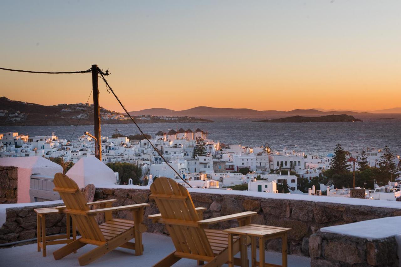 The View Of Mykonos Lejlighed Mykonos Town Eksteriør billede