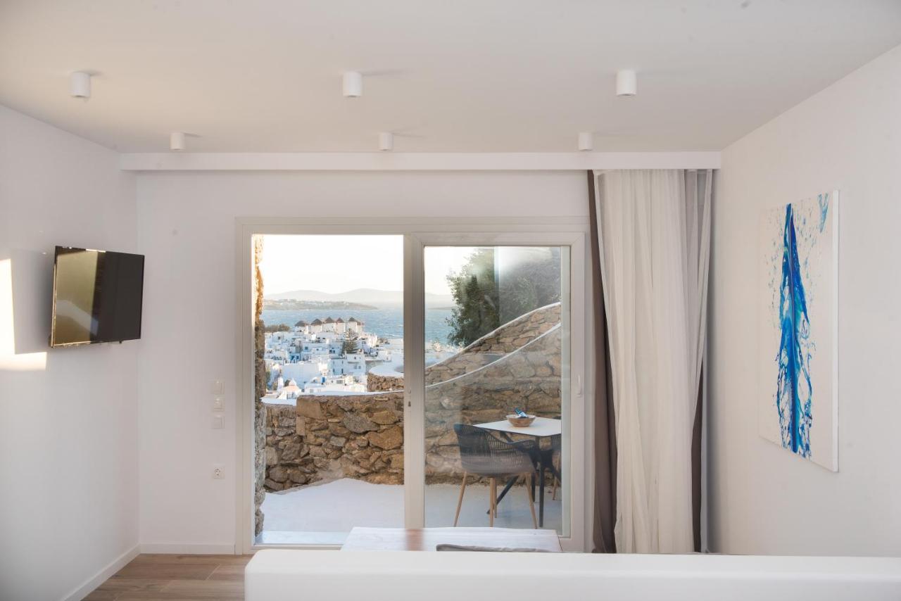 The View Of Mykonos Lejlighed Mykonos Town Eksteriør billede