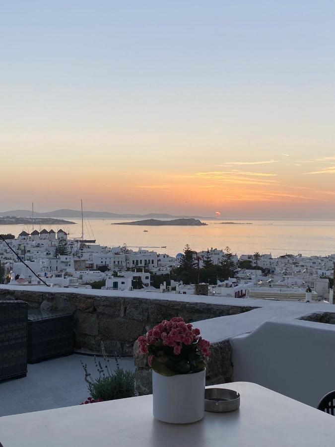 The View Of Mykonos Lejlighed Mykonos Town Eksteriør billede
