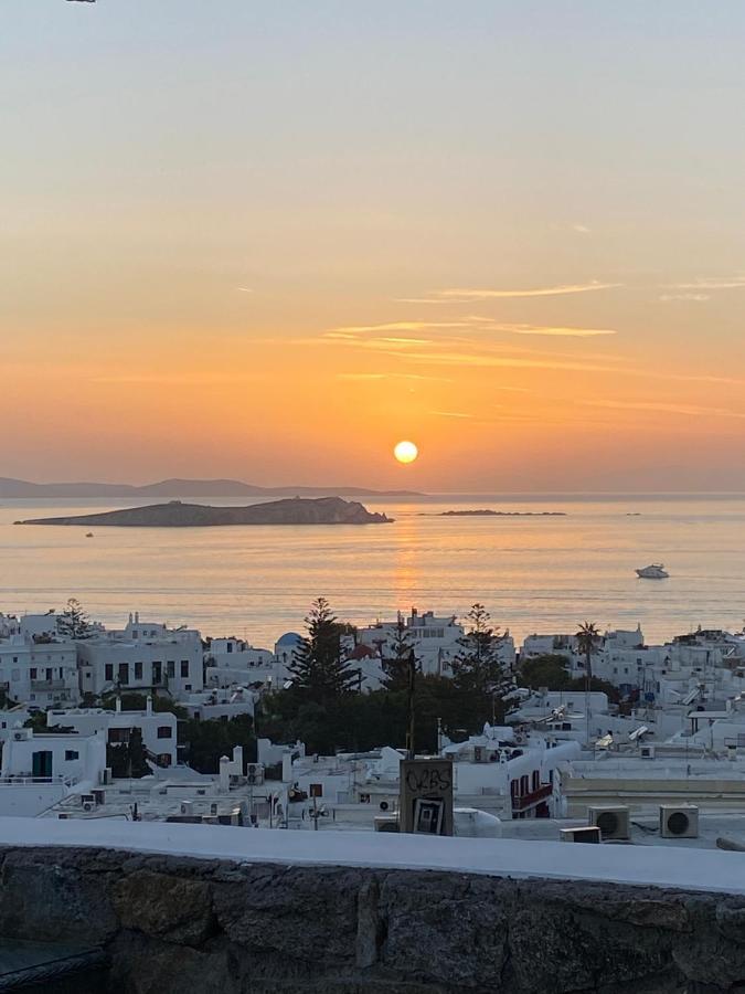 The View Of Mykonos Lejlighed Mykonos Town Eksteriør billede