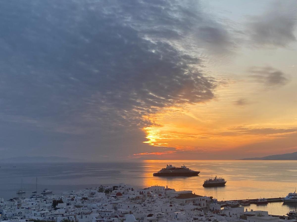 The View Of Mykonos Lejlighed Mykonos Town Eksteriør billede