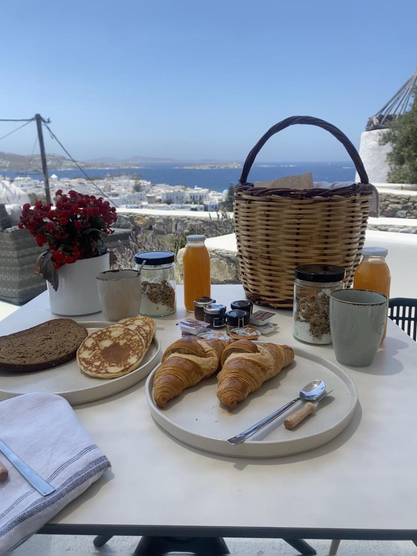 The View Of Mykonos Lejlighed Mykonos Town Eksteriør billede