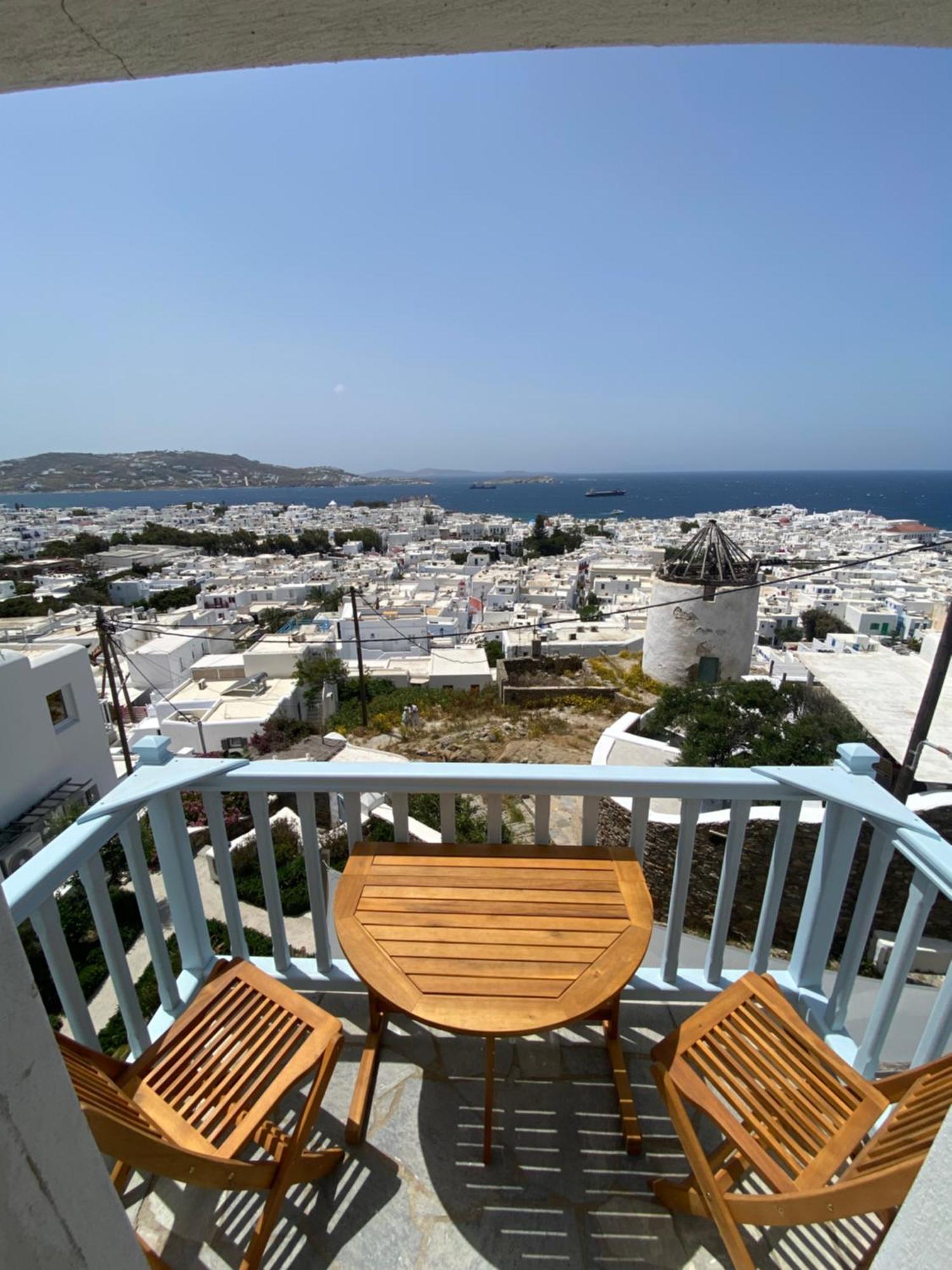 The View Of Mykonos Lejlighed Mykonos Town Eksteriør billede