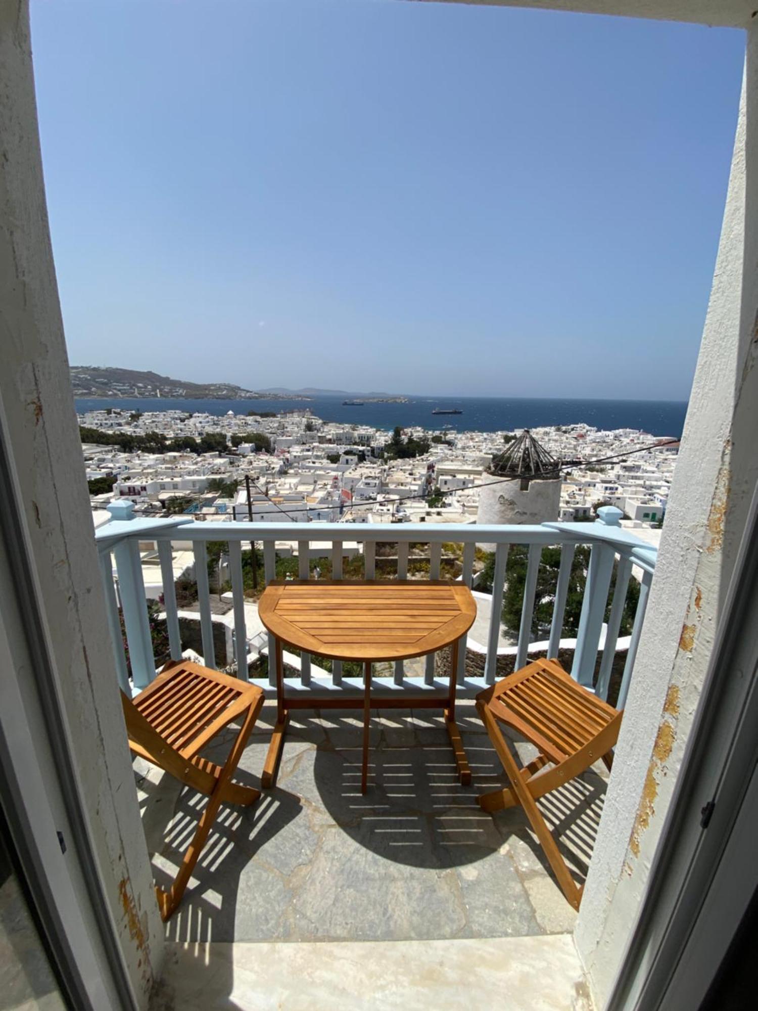 The View Of Mykonos Lejlighed Mykonos Town Eksteriør billede